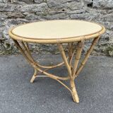 Rattan coffee table