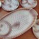 Bouillabaisse earthenware service from sarguemines vintage