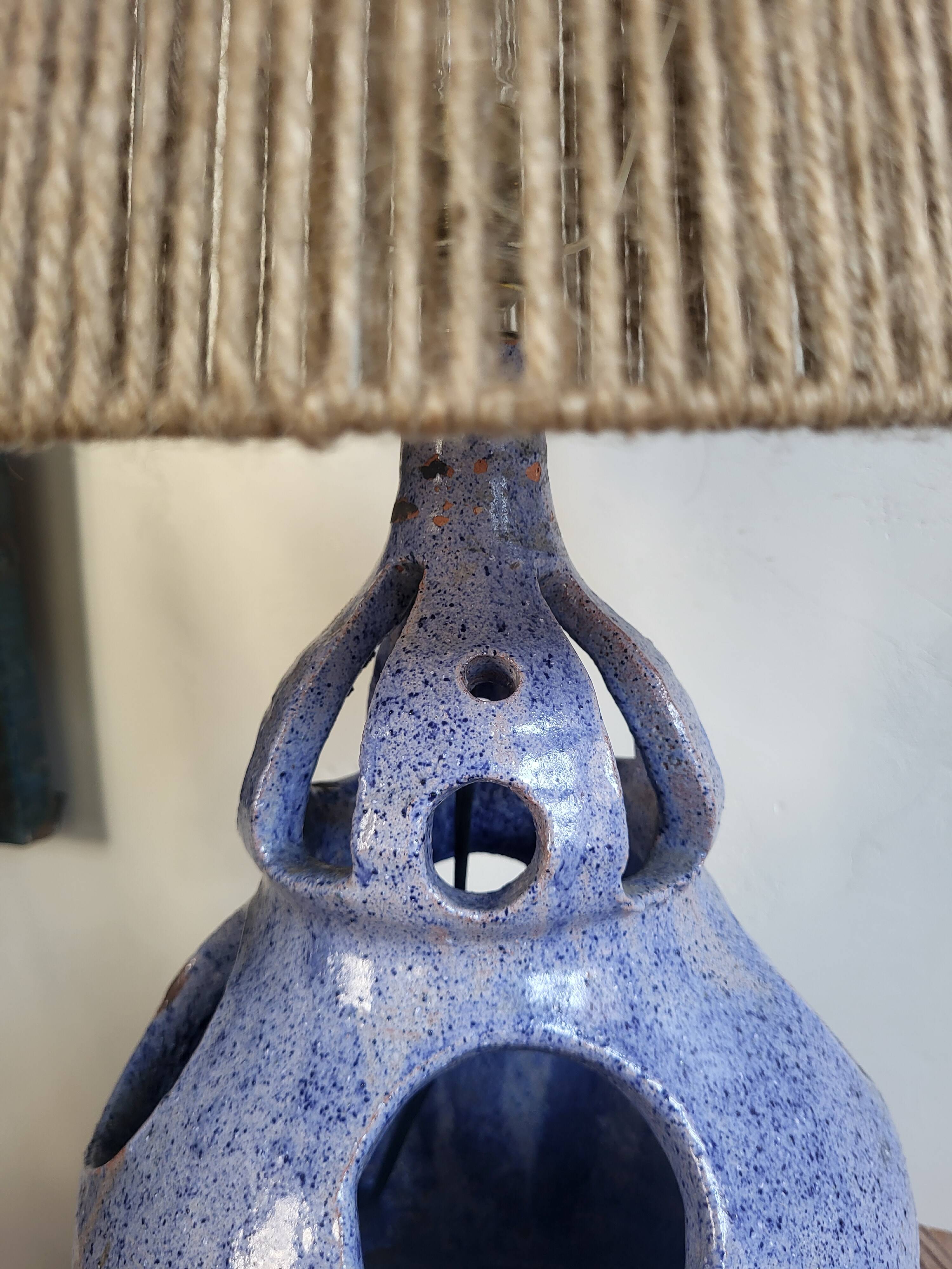 Ceramic lamp 60s/70s