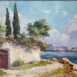 Oil painting by Raoul About