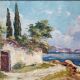 Oil painting by Raoul About