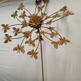 flower with butterflies , iron windmill