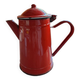 Cafetière ancienne émaillée