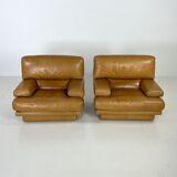Set of 2 italian design armchairs