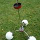 Suspension 3 feux, vintage 60s