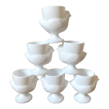 Vintage hen-woven cockerel