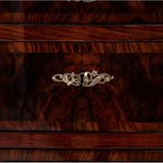 Walnut chest of drawers, Northern Europe, circa 1890. After renovation.