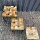 Mado jolain trio de tables basses