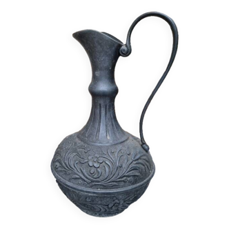 Pewter carafe