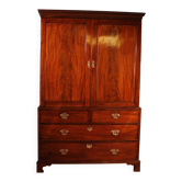 linen press en acajou du 18° siècle