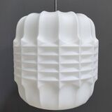 Opaline pendant lamp 1960s brutalist style