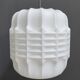 Opaline pendant lamp 1960s brutalist style