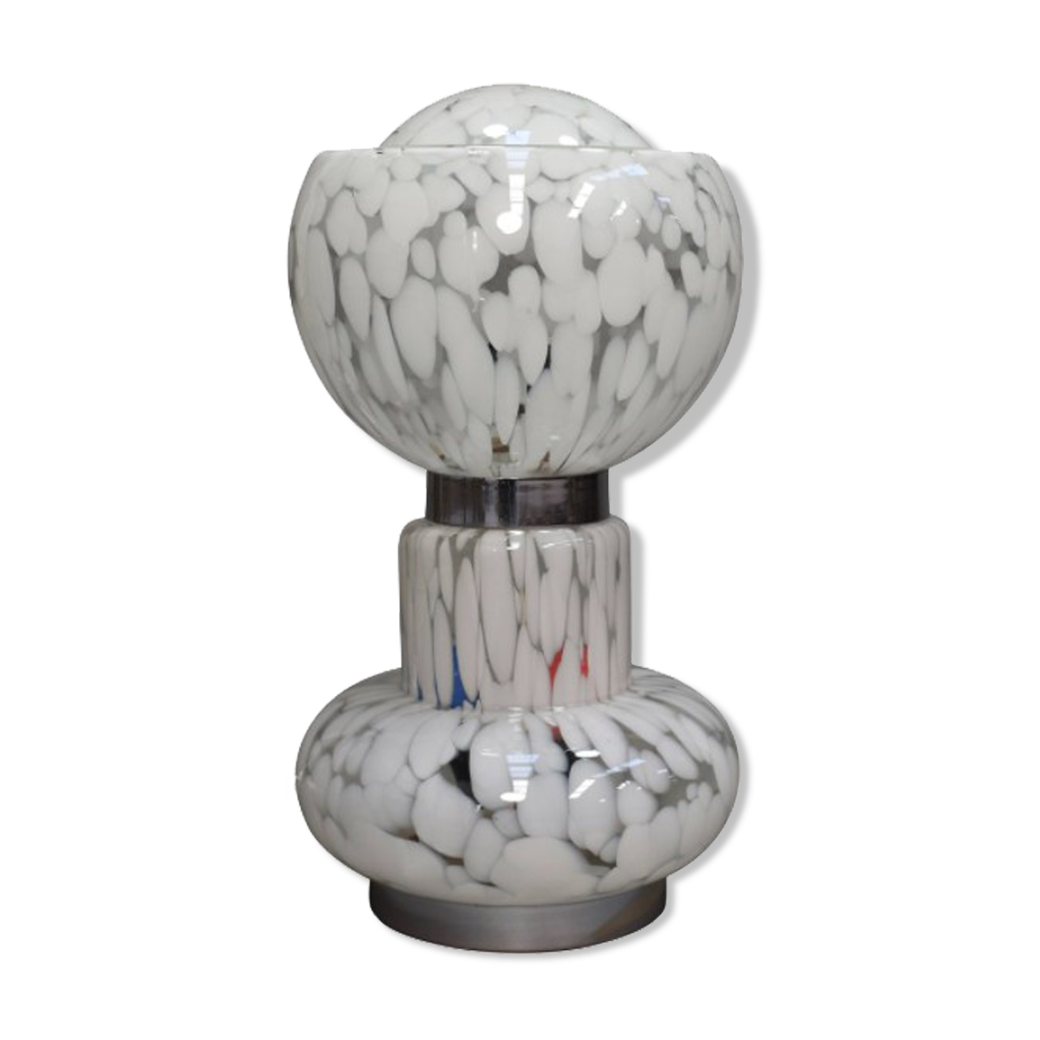 Murano Italy glass desk lamp 1970