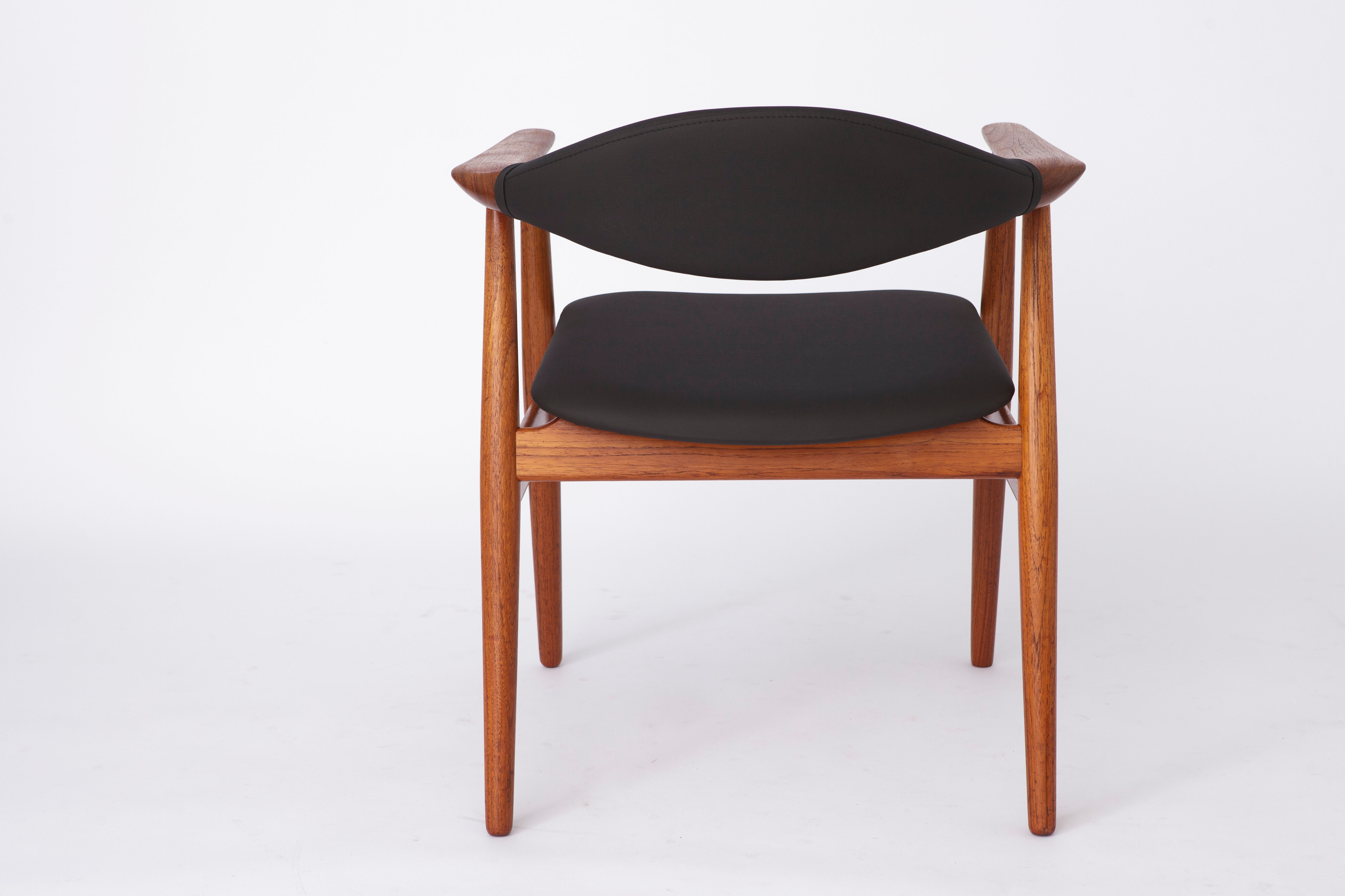 Armchair Erik Kirkegaard, 1960s Denmark, Vintage, Teak, for manufacturer Glostrup