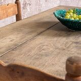 Table de ferme en chêne