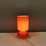 Vintage table lamp from ikea, model lykta, in a beautiful red colour, from the late 90s