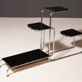 Bauhaus chromed flower stand by Emile Guyot, 1930´s