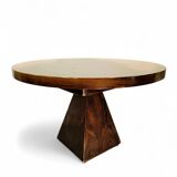 Extendable round table "Chelsea" by Vittorio Introini for Saporiti 1960