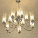 Hanging Lamp Vintage Pendant Light Large Light Fixture Glass Chandelier