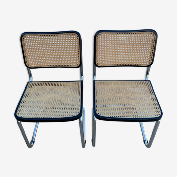 Pair of Cesca chairs, Marcel Breuer
