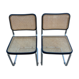 Pair of Cesca chairs, Marcel Breuer