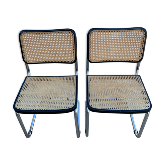 Pair of Cesca chairs, Marcel Breuer
