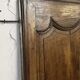 Pair of antique wardrobe doors and crosspiece