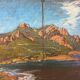 Tableaux lot 3 études Pastel Ed. Pannetier (1884-1965) Paysages