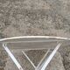 Garden furniture 4 places wrought iron old vintage xxeme