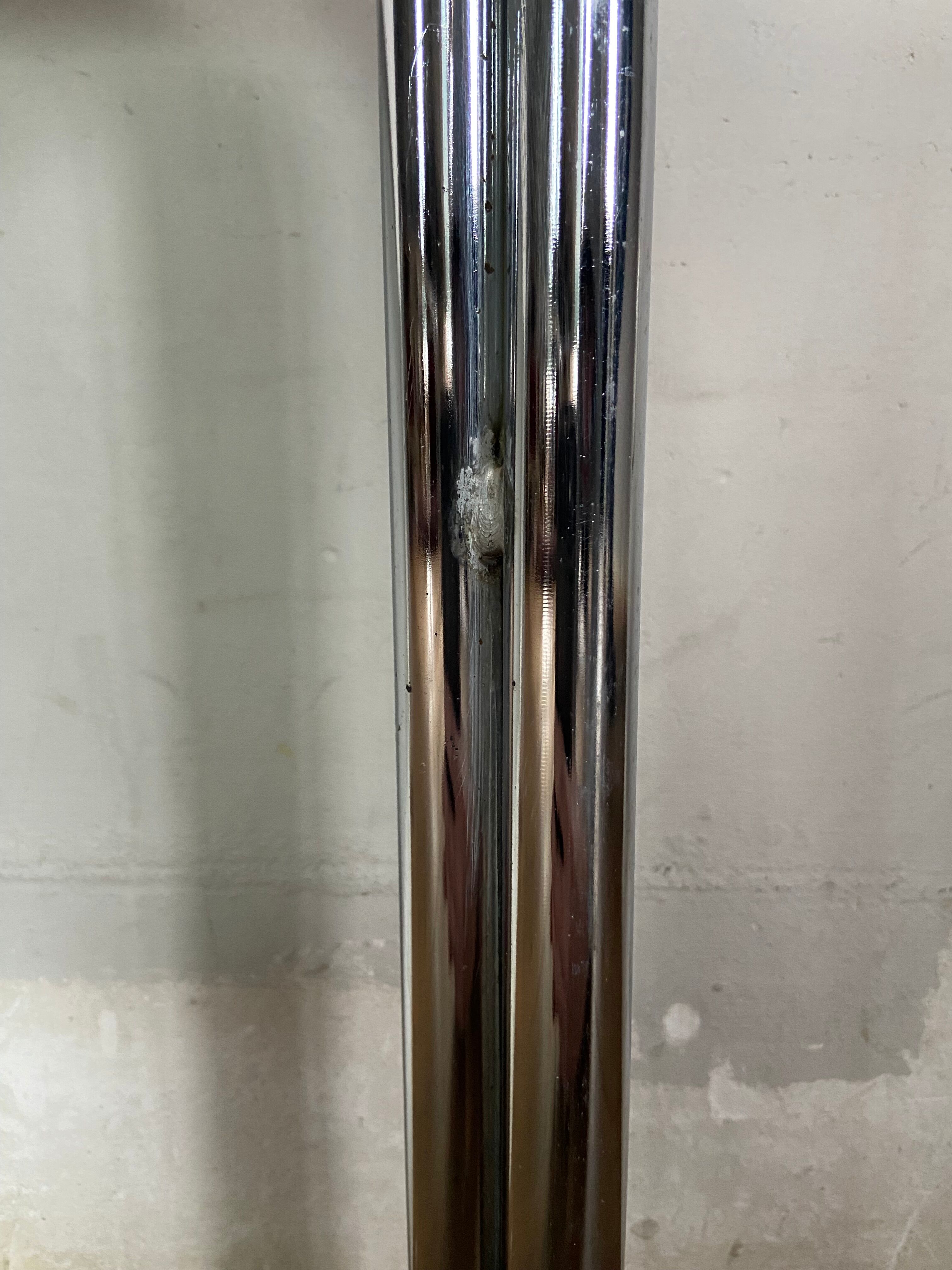 Pair of sofa ends / coffee table chrome year 70