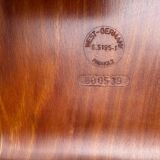 Set of 4 Galvanitas Thur-Op Seat Model S22 chairs from the 60s