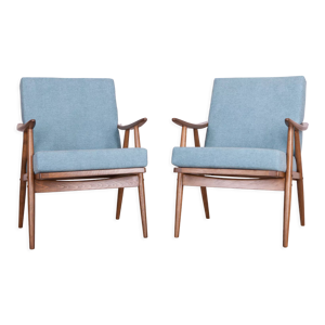 Fauteuils vintage de Ton, tchèque,