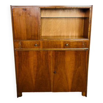 Art deco walnut sideboard