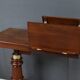 Mahogany reading table, Victorian era, England – mid-19th century.