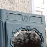 Renovated antique display cabinet