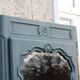 Renovated antique display cabinet
