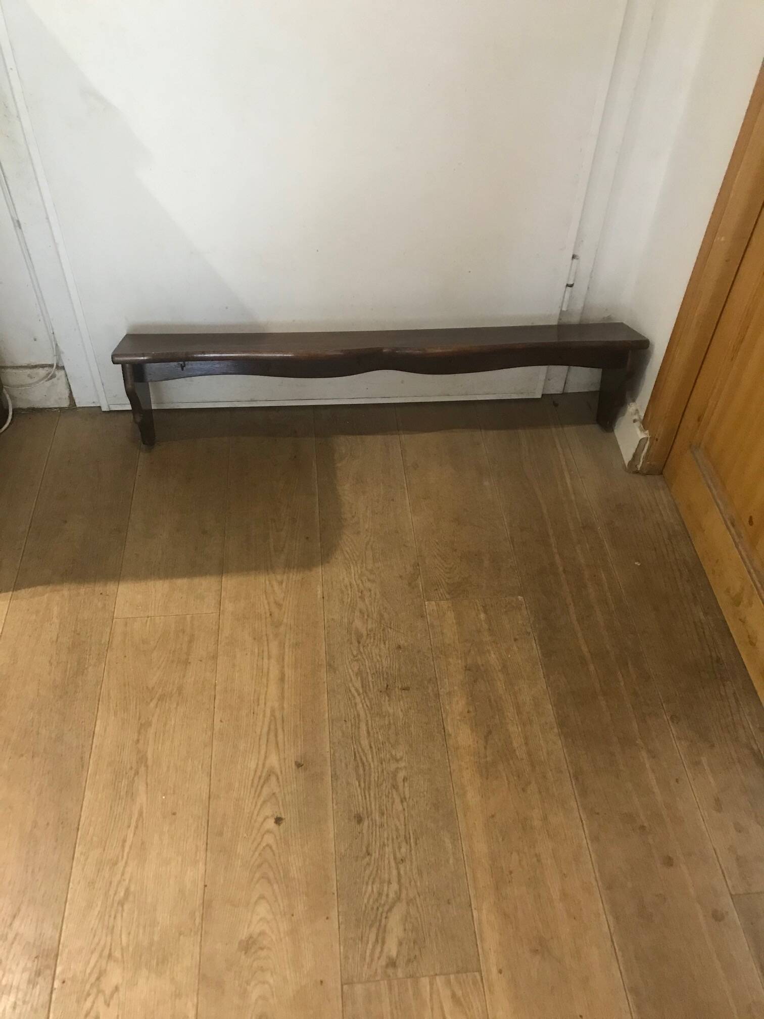 Solid wood shelf made by craftsmen