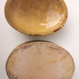 Old glazed terracotta terrine