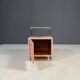 Kovona Bauhaus style bedside table, 1950s, Czechoslovakia