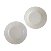 2 plates iron earth Badonviller