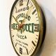 Vintage italian advertising wall clock, 1970s