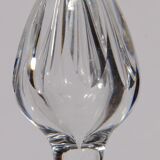 Cut crystal carafe from Saint-Louis, Chantilly model, no. 228, France.
