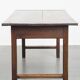 Antique French Country Chestnut Dining Table, Early 19th Century
