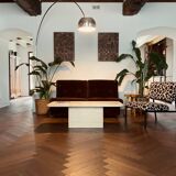 Canapé Steiner 2 places années 70 vintage