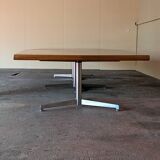 Table de conférence en palissandre d'Osvaldo Borsani pour Tecno 1968