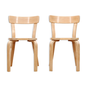 Paire de chaises Scandinaves, modèle