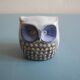 small vintage ceramic owl sculpture