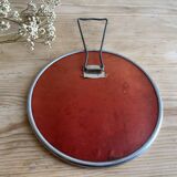 Round barber mirror 18 cm