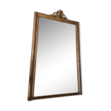 Old gilded mirror in Louis XV style