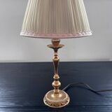 Antique brass lamp